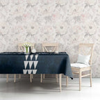 Personalized Carlton Blues Tablecloth Polynesian Tribal Pattern Heritage Football