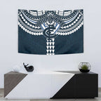 Personalized Carlton Blues Tapestry Polynesian Tribal Pattern Heritage Football