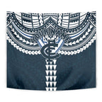Personalized Carlton Blues Tapestry Polynesian Tribal Pattern Heritage Football