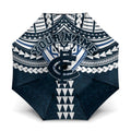 Personalized Carlton Blues Umbrella Polynesian Tribal Pattern Heritage Football