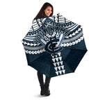 Personalized Carlton Blues Umbrella Polynesian Tribal Pattern Heritage Football
