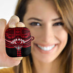 Personalized Essendon Bombers AirPods Case Polynesian Tribal Pattern Heritage Football
