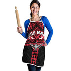 Personalized Essendon Bombers Apron Polynesian Tribal Pattern Heritage Football