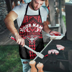 Personalized Essendon Bombers Apron Polynesian Tribal Pattern Heritage Football