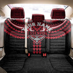 Personalized Essendon Bombers Back Car Seat Cover Polynesian Tribal Pattern Heritage Football