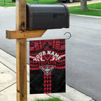 Personalized Essendon Bombers Garden Flag Polynesian Tribal Pattern Heritage Football