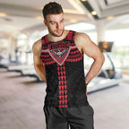 Personalized Essendon Bombers Men Tank Top Polynesian Tribal Pattern Heritage Football
