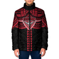 Personalized Essendon Bombers Padded Jacket Polynesian Tribal Pattern Heritage Football