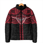 Personalized Essendon Bombers Padded Jacket Polynesian Tribal Pattern Heritage Football