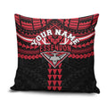 Personalized Essendon Bombers Pillow Cover Polynesian Tribal Pattern Heritage Football