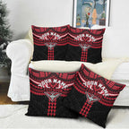 Personalized Essendon Bombers Pillow Cover Polynesian Tribal Pattern Heritage Football