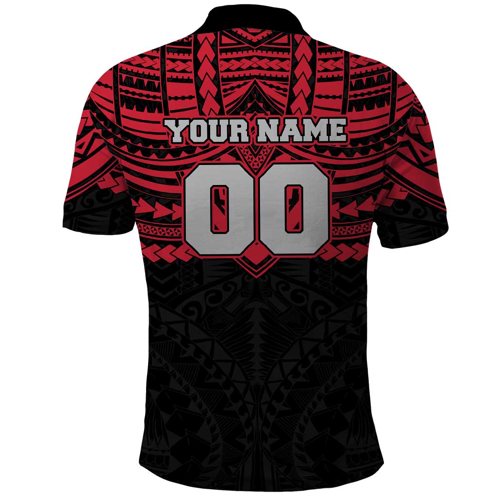 Personalized Essendon Bombers Polo Shirt Polynesian Tribal Pattern Heritage Football