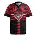Personalized Essendon Bombers Rugby Jersey Polynesian Tribal Pattern Heritage Football