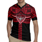 Personalized Essendon Bombers Rugby Jersey Polynesian Tribal Pattern Heritage Football