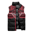 Personalized Essendon Bombers Sleeveless Puffer Jacket Polynesian Tribal Pattern Heritage Football