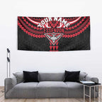 Personalized Essendon Bombers Tapestry Polynesian Tribal Pattern Heritage Football