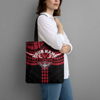 Personalized Essendon Bombers Tote Bag Polynesian Tribal Pattern Heritage Football
