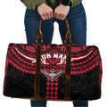 Personalized Essendon Bombers Travel Bag Polynesian Tribal Pattern Heritage Football