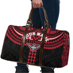 Personalized Essendon Bombers Travel Bag Polynesian Tribal Pattern Heritage Football