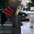Personalized Essendon Bombers Umbrella Polynesian Tribal Pattern Heritage Football