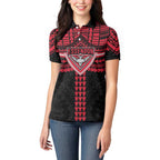 Personalized Essendon Bombers Women Polo Shirt Polynesian Tribal Pattern Heritage Football