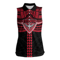 Personalized Essendon Bombers Women Sleeveless Polo Shirt Polynesian Tribal Pattern Heritage Football