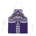 Personalized Fremantle Dockers Apron Polynesian Tribal Pattern Heritage Football