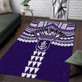 Personalized Fremantle Dockers Area Rug Polynesian Tribal Pattern Heritage Football