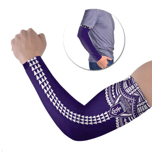 Personalized Fremantle Dockers Arm Sleeves Polynesian Tribal Pattern Heritage Football