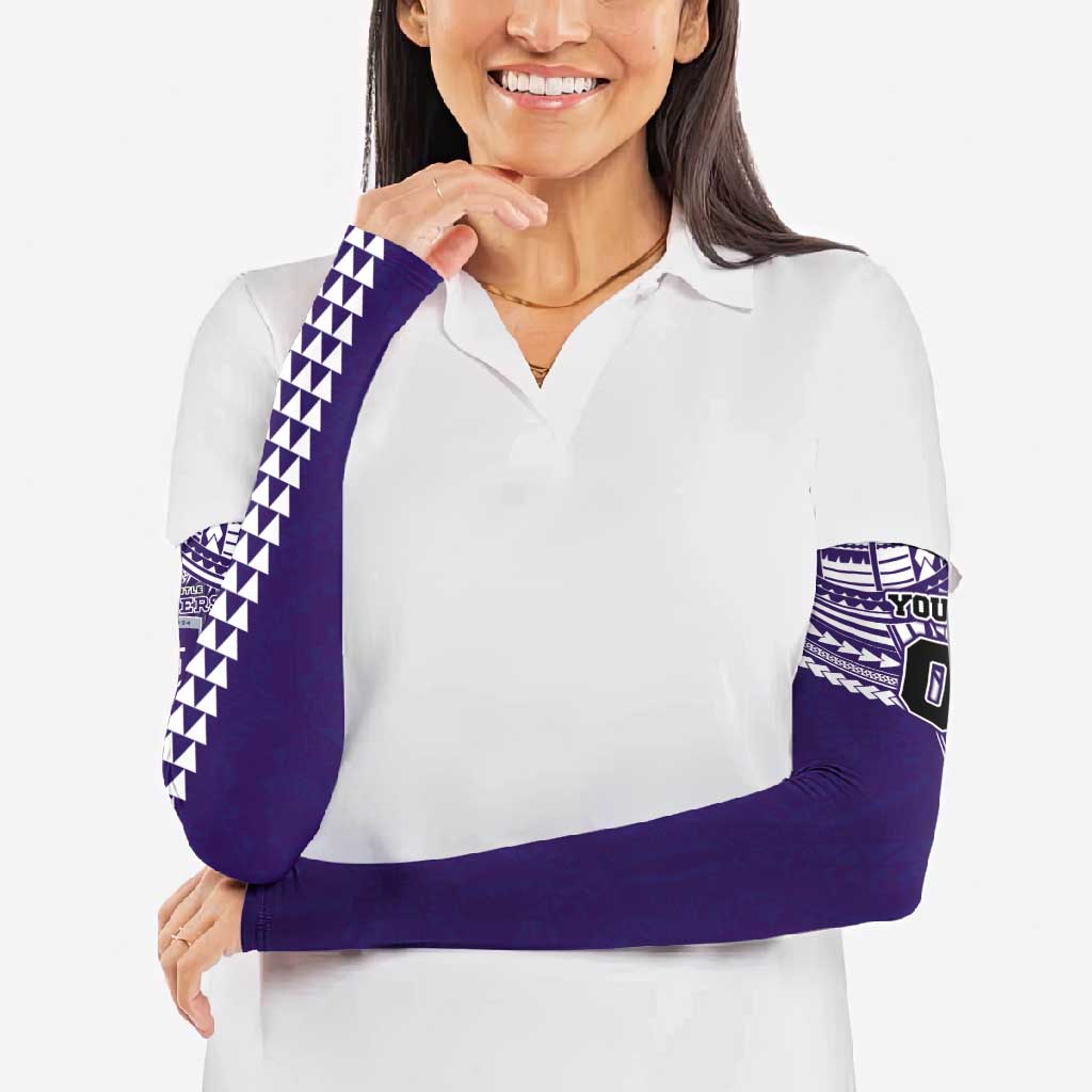 Personalized Fremantle Dockers Arm Sleeves Polynesian Tribal Pattern Heritage Football