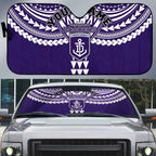 Personalized Fremantle Dockers Auto Sun Shade Polynesian Tribal Pattern Heritage Football