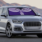 Personalized Fremantle Dockers Auto Sun Shade Polynesian Tribal Pattern Heritage Football