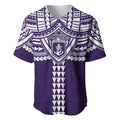 Personalized Fremantle Dockers Baseball Jersey Polynesian Tribal Pattern Heritage Football