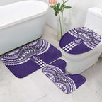 Personalized Fremantle Dockers Bathroom Set Polynesian Tribal Pattern Heritage Football