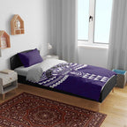 Personalized Fremantle Dockers Bedding Set Polynesian Tribal Pattern Heritage Football