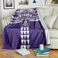 Personalized Fremantle Dockers Blanket Polynesian Tribal Pattern Heritage Football