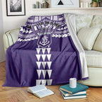 Personalized Fremantle Dockers Blanket Polynesian Tribal Pattern Heritage Football