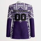 Personalized Fremantle Dockers Blazer Polynesian Tribal Pattern Heritage Football