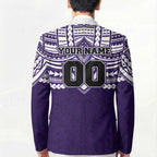 Personalized Fremantle Dockers Blazer Polynesian Tribal Pattern Heritage Football