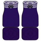 Personalized Fremantle Dockers Car Mats Polynesian Tribal Pattern Heritage Football
