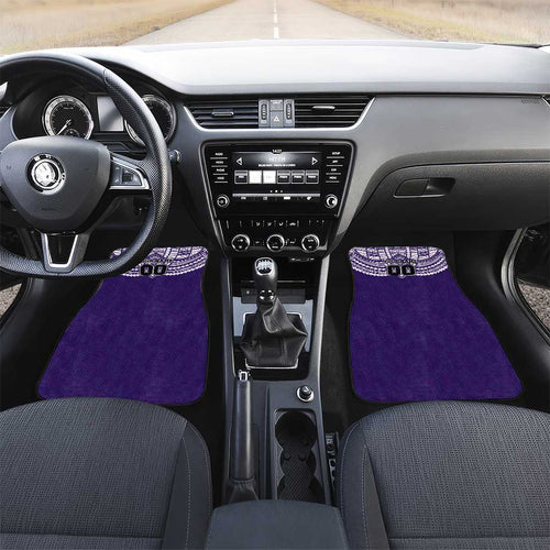 Personalized Fremantle Dockers Car Mats Polynesian Tribal Pattern Heritage Football