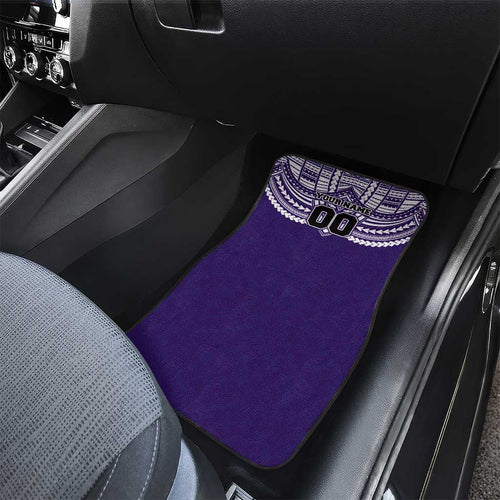 Personalized Fremantle Dockers Car Mats Polynesian Tribal Pattern Heritage Football
