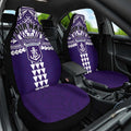 Personalized Fremantle Dockers Car Seat Cover Polynesian Tribal Pattern Heritage Football