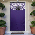 Personalized Fremantle Dockers Door Cover Polynesian Tribal Pattern Heritage Football