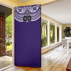 Personalized Fremantle Dockers Door Cover Polynesian Tribal Pattern Heritage Football