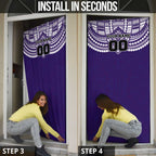 Personalized Fremantle Dockers Door Cover Polynesian Tribal Pattern Heritage Football