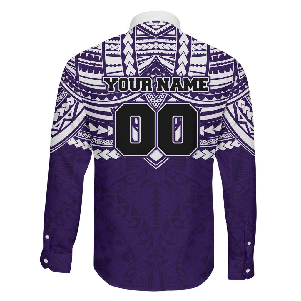 Personalized Fremantle Dockers Family Matching Summer Maxi Dress and Hawaiian Shirt Polynesian Tribal Pattern Heritage Football