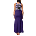 Personalized Fremantle Dockers Family Matching Tank Maxi Dress and Hawaiian Shirt Polynesian Tribal Pattern Heritage Football