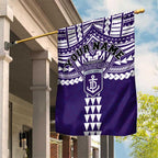 Personalized Fremantle Dockers Garden Flag Polynesian Tribal Pattern Heritage Football