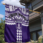 Personalized Fremantle Dockers Garden Flag Polynesian Tribal Pattern Heritage Football